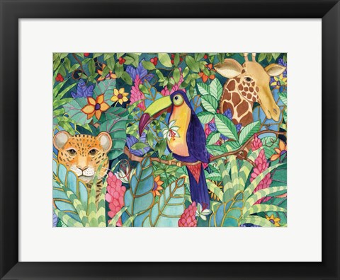 Framed Jungle Print