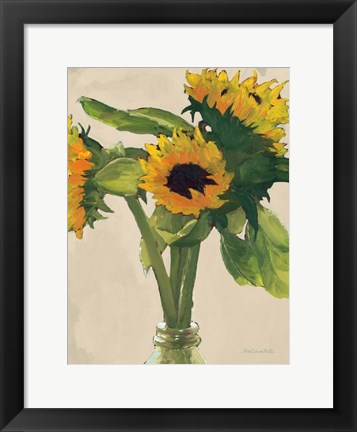 Framed Sunny Beige Print