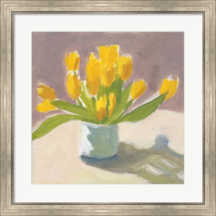 Framed Sunny Tulips Print