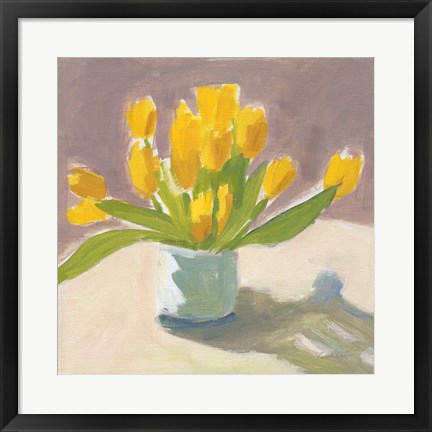Framed Sunny Tulips Print