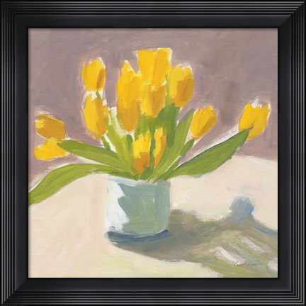 Framed Sunny Tulips Print