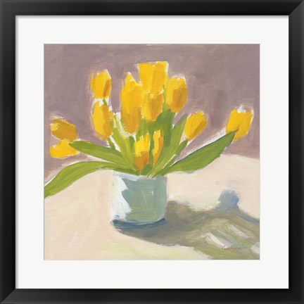 Framed Sunny Tulips Print