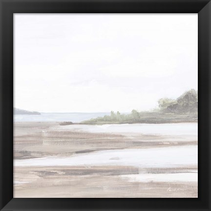 Framed Spring Tide Neutral Crop Print