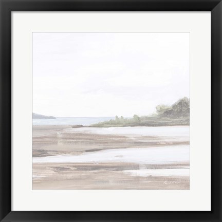 Framed Spring Tide Neutral Crop Print