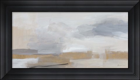 Framed Sandstorm Gold Print