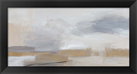 Framed Sandstorm Gold Print