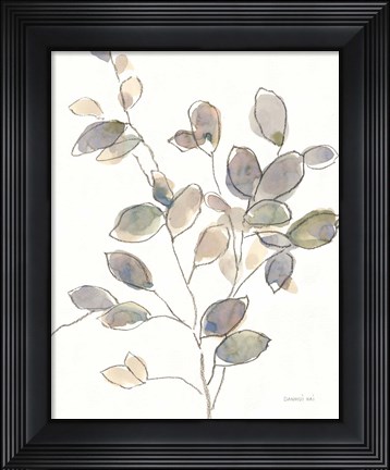 Framed Transparent Branch Print