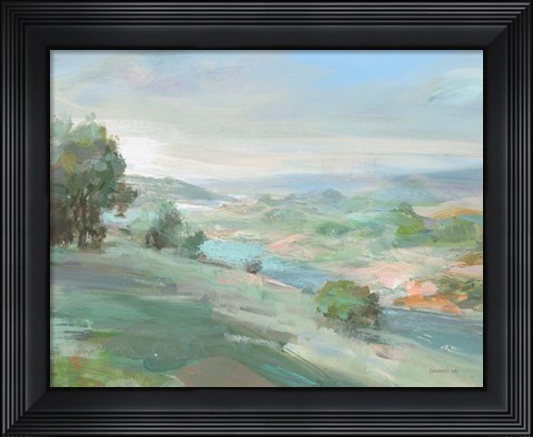 Framed Valley in Sunshine Print