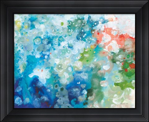 Framed Tidepool Sparkle Print