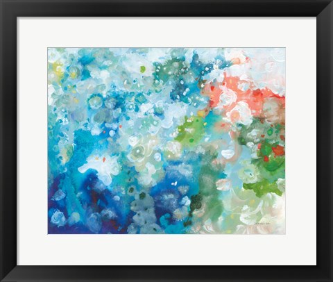 Framed Tidepool Sparkle Print