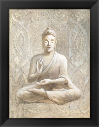 Framed Peace of the Buddha Print