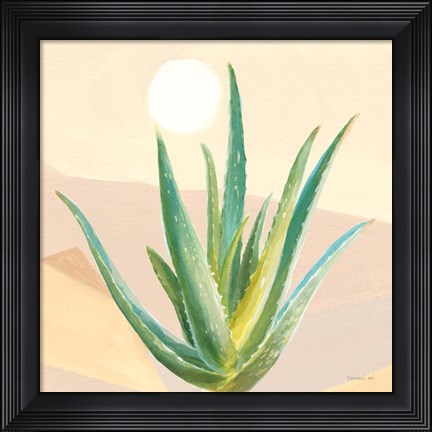 Framed Desert Greenhouse V Print