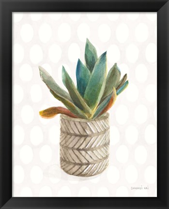 Framed Desert Greenhouse XIII Print