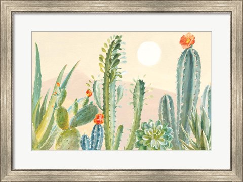 Framed Desert Greenhouse I Print