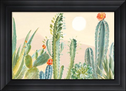 Framed Desert Greenhouse I Print