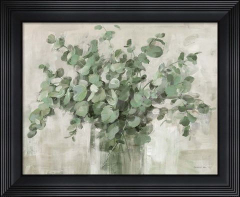 Framed Scented Eucalyptus Neutral Print