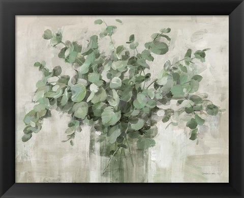 Framed Scented Eucalyptus Neutral Print