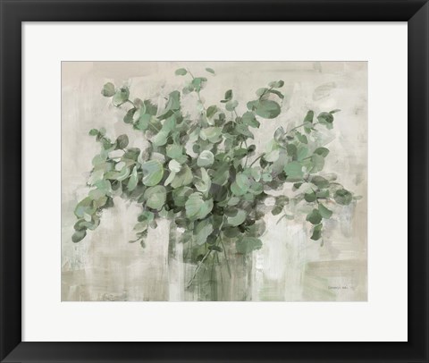 Framed Scented Eucalyptus Neutral Print