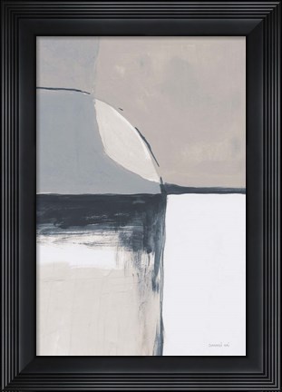 Framed Overlay I Blue Print