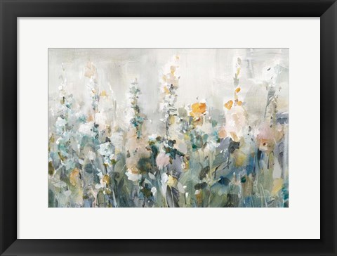 Framed Rustic Garden Neutral Print