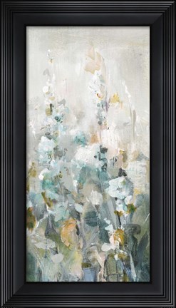Framed Rustic Garden Neutral IV Print