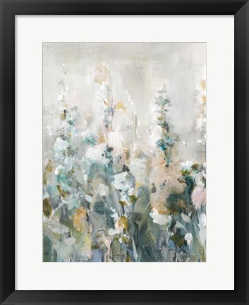 Framed Rustic Garden Neutral II Print