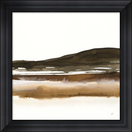 Framed Marsh I Print