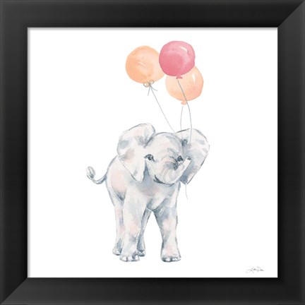 Framed Elephant Celebration Print