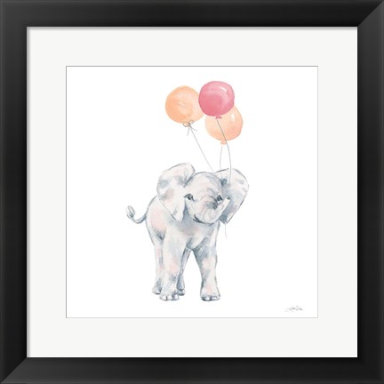 Framed Elephant Celebration Print