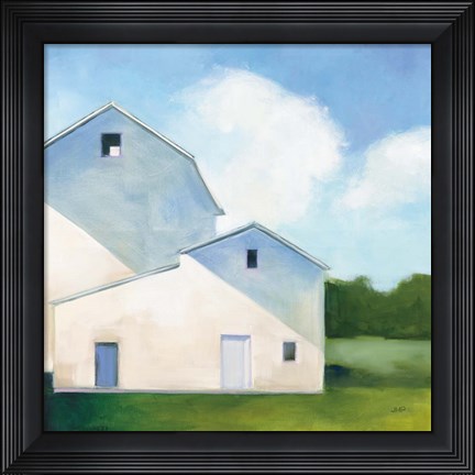 Framed Barn Shadows Print