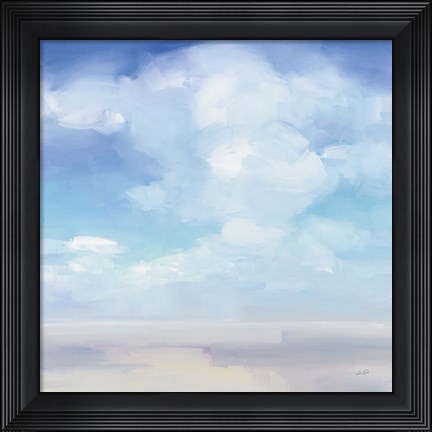 Framed Beach Sky Print