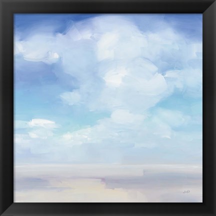 Framed Beach Sky Print