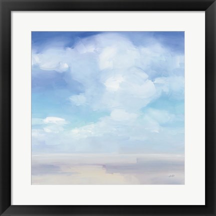 Framed Beach Sky Print