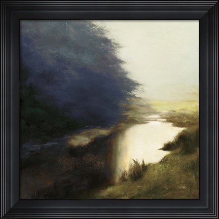 Framed Spring Morning Dark Print