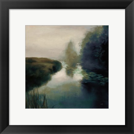 Framed Twilight Fog Dark Print