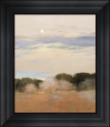 Framed Sienna Fields I Neutral Print