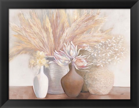 Framed Natural Gentle Still Life Print