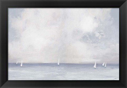 Framed Dark Morning Sail Print