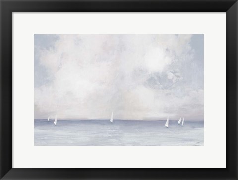 Framed Dark Morning Sail Print