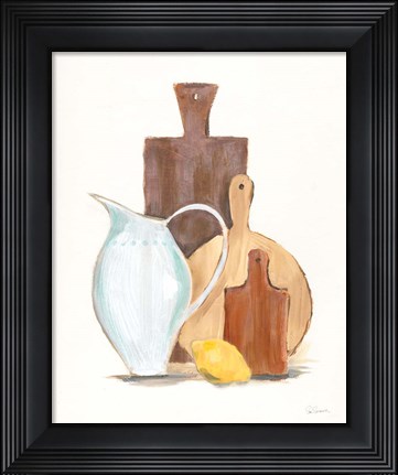 Framed Marnies Kitchen II Print