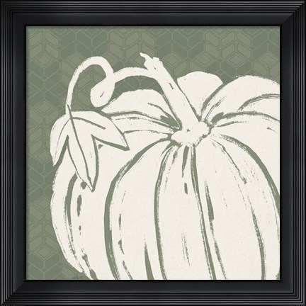Framed Autumn Tones VII Print