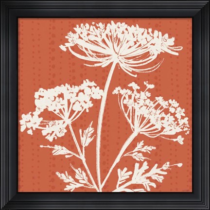 Framed Autumn Tones II Print