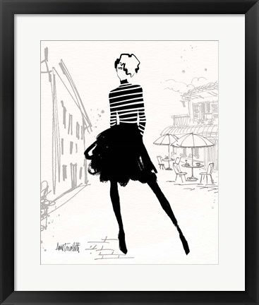 Framed City Style Sketches VII Print