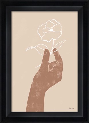 Framed Boho Dreams II Neutral Print