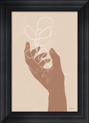 Framed Boho Dreams I Neutral Print
