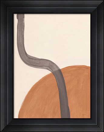 Framed Sandy Balance IV Print