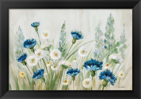 Framed Fleurs des Champs Print