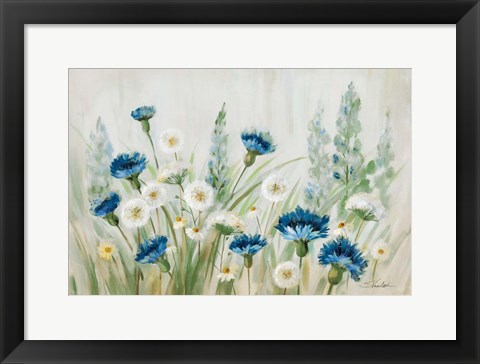 Framed Fleurs des Champs Print