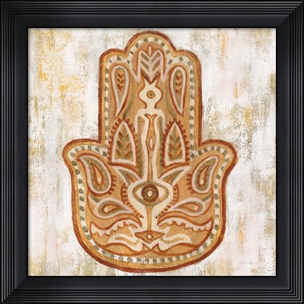 Framed Hamsa Print