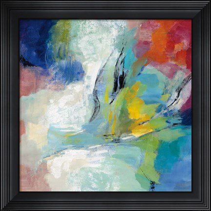 Framed Vibrant Rainbow Print